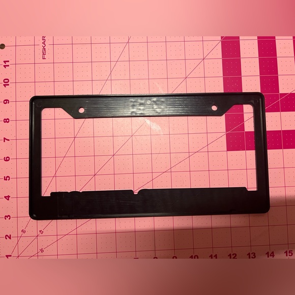 Hawaii's Finest Black and White License Plate Frame - Picture 2 of 2